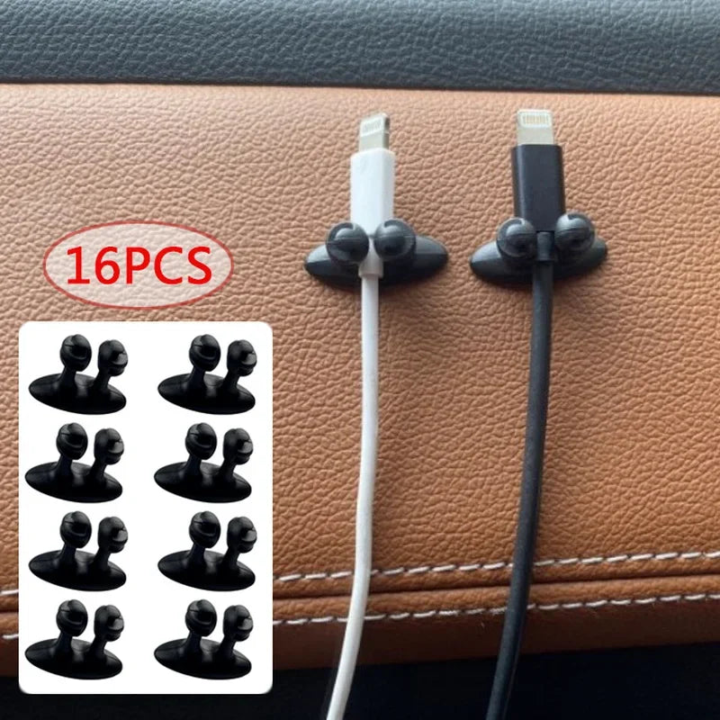 🔌 Car Cable Organizer Clips
