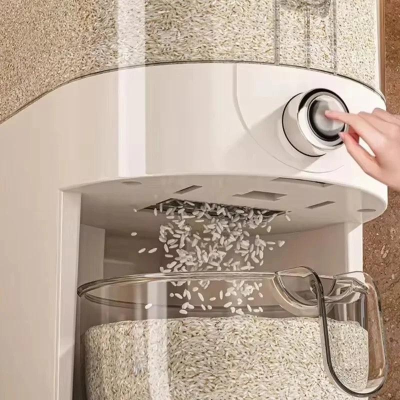 Airtight Rice & Dry Food Dispenser
