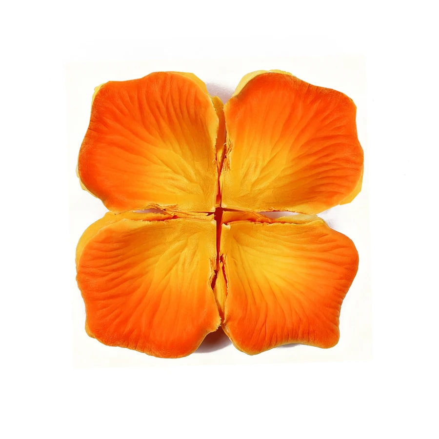 Silk Rose Petals – 100 Pcs