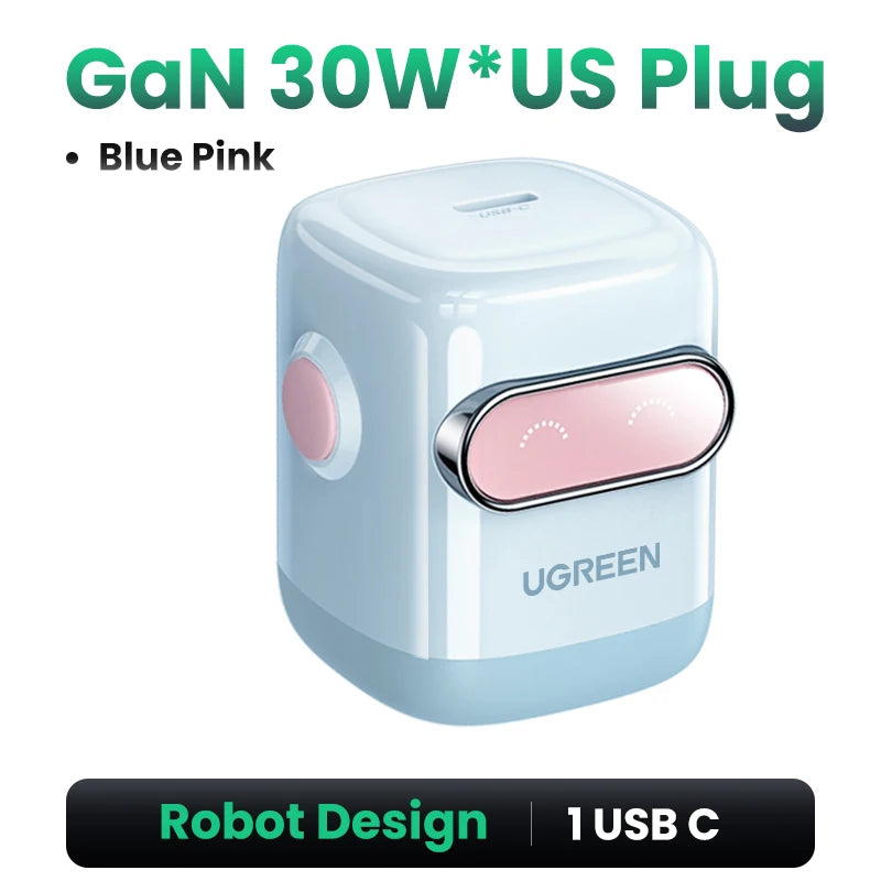🤖 UGREEN 65W GaN Robot Charger