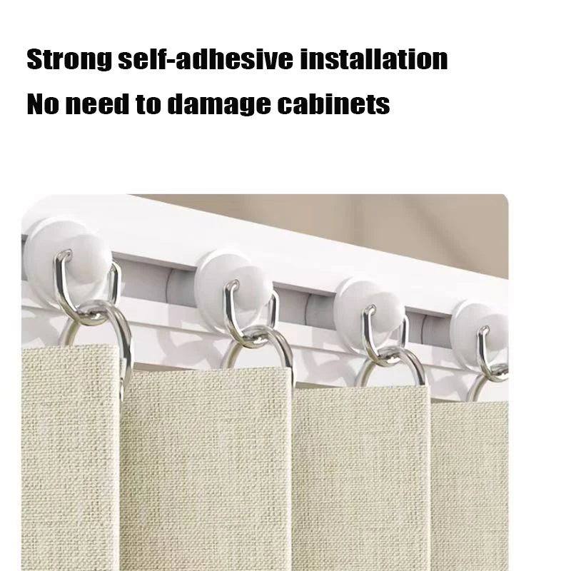 Self-Adhesive Ceiling Curtain Track