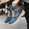 Men's Denim Height-Increase Shoes