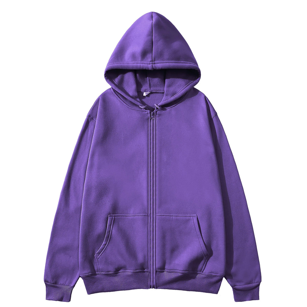 Men's Loose Zip-Up Hoodie