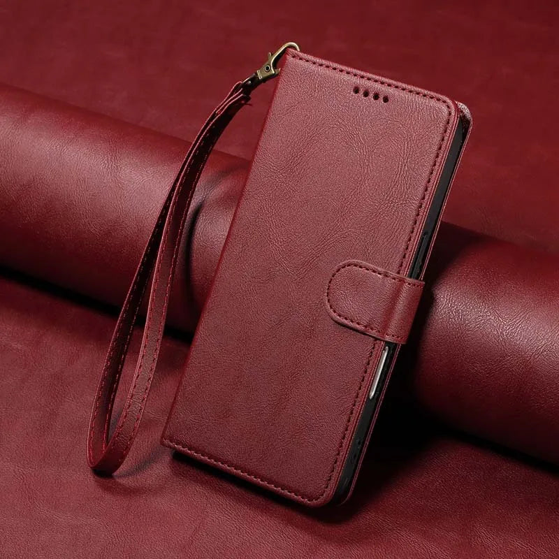 💼 Leather Wallet Flip Case