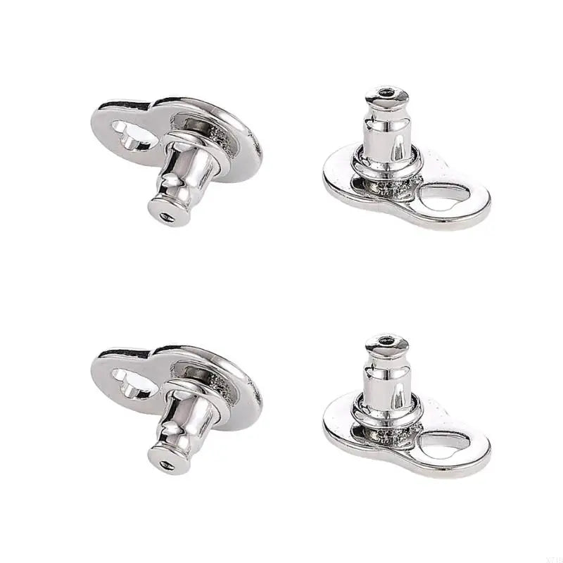 Heart Earring Lifters for Heavy Earrings – 4 Pcs