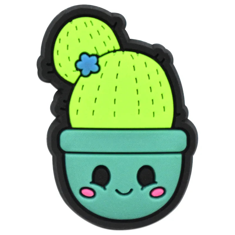 Cactus Shoe Charms
