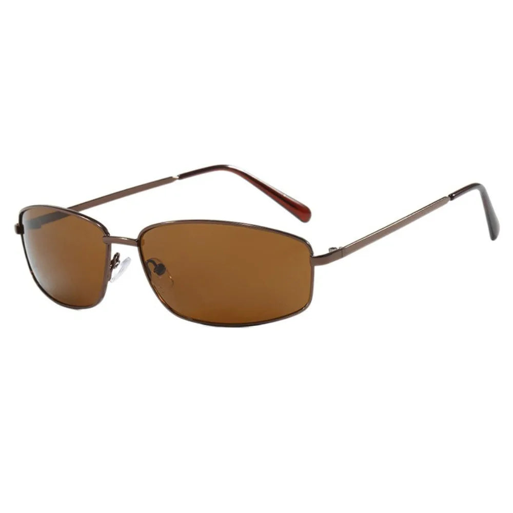 Metal Frame Square Sports Sunglasses