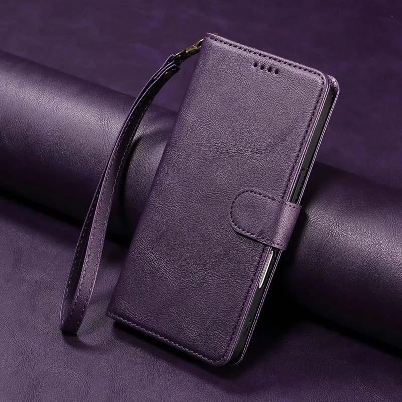 💼 Leather Wallet Flip Case