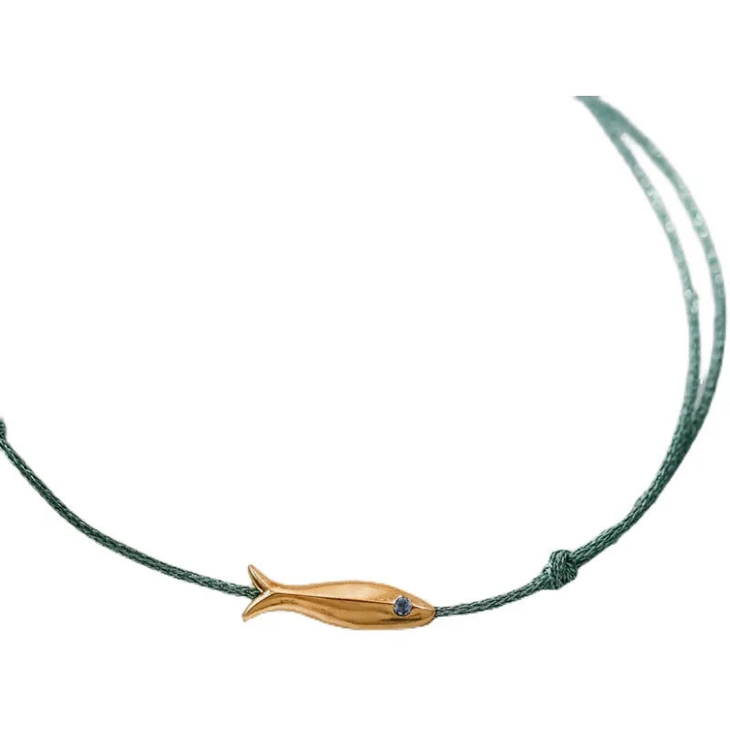 925 Silver Koi Fish Anklet