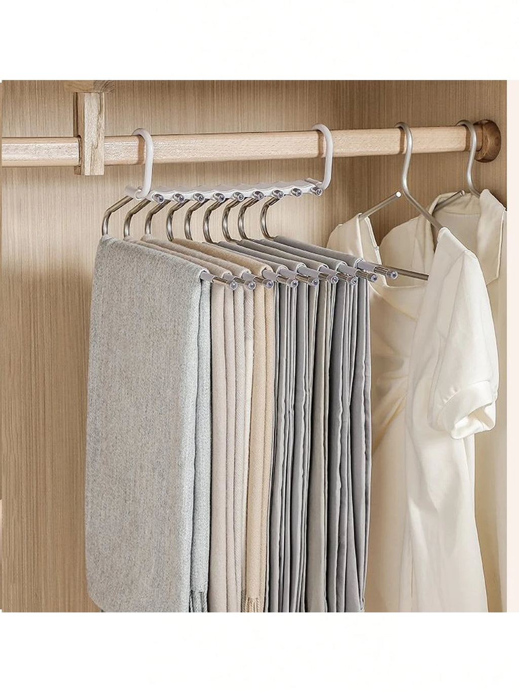 Multi-Layer Folding Pants Rack