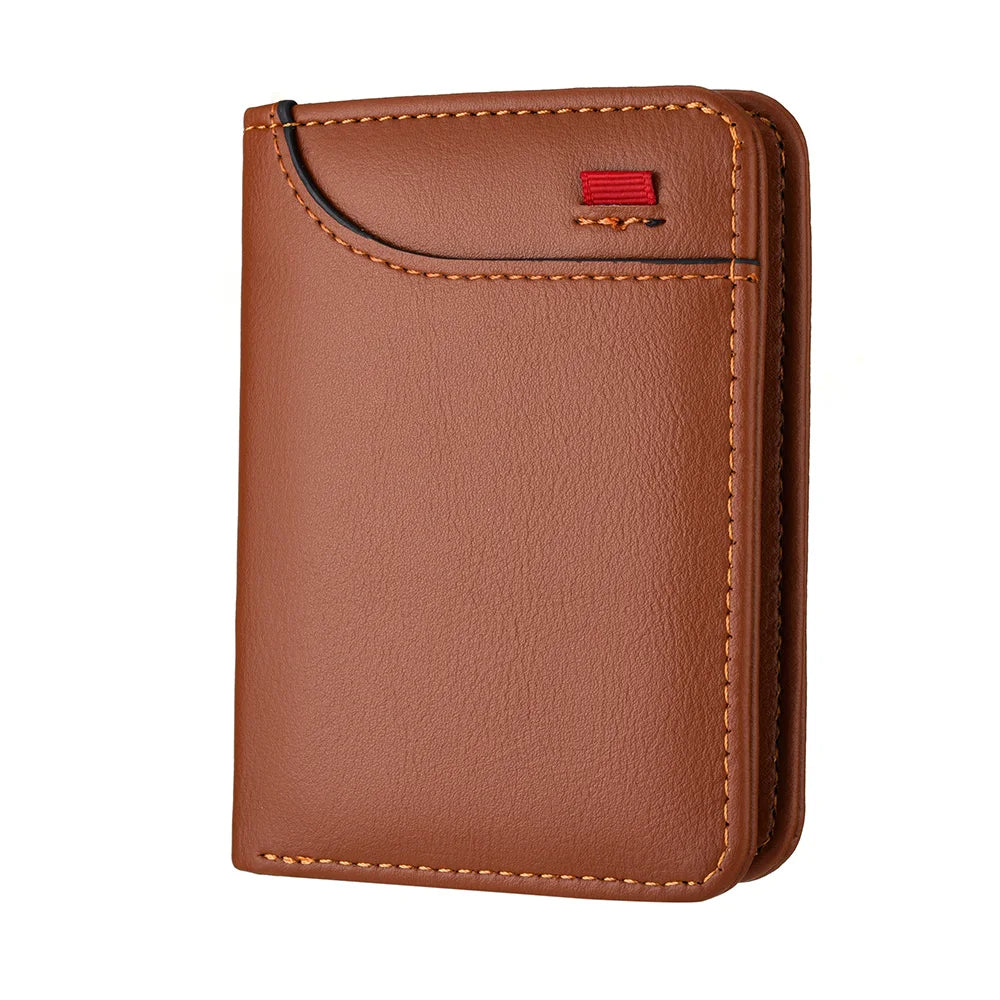 Men's Slim Vertical Card Wallet
