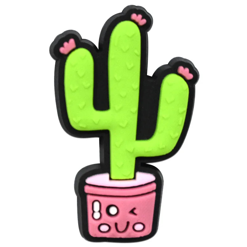 Cactus Shoe Charms