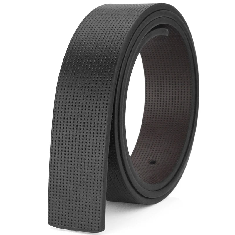 Genuine Leather Belt Strap – No Buckle