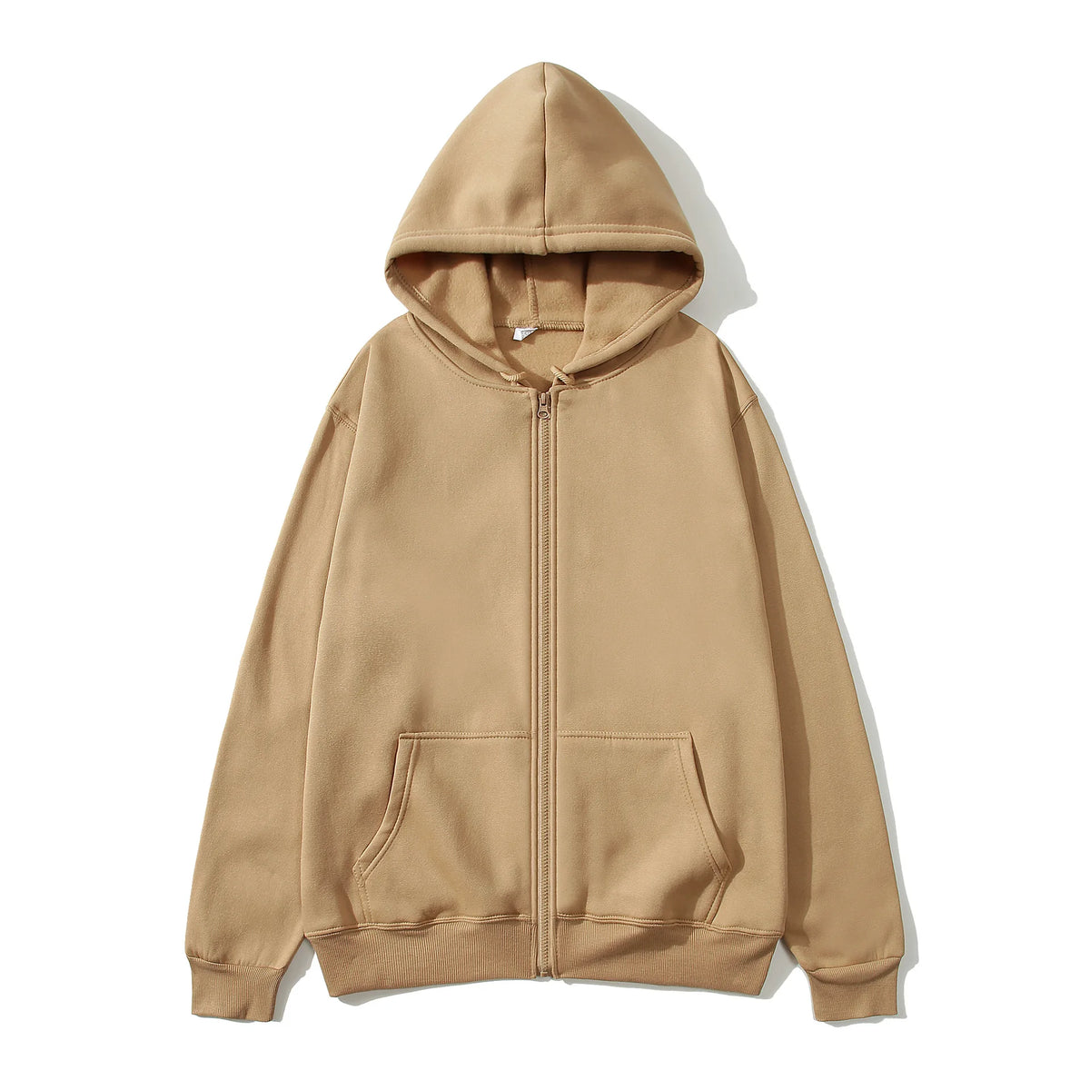 Men's Loose Zip-Up Hoodie