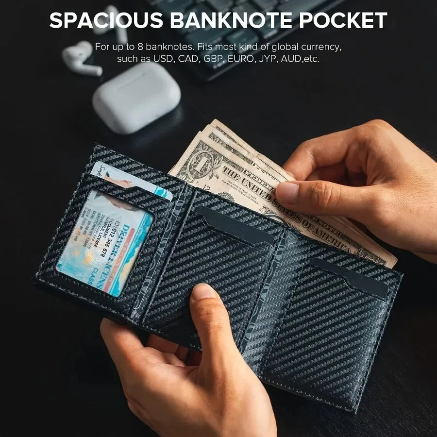 Pop-Up Card Holder Wallet with RFID