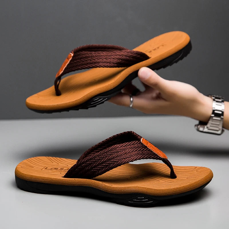 Men's Breathable Slip-On Sandals