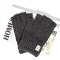 Knitted Half-Finger Gloves