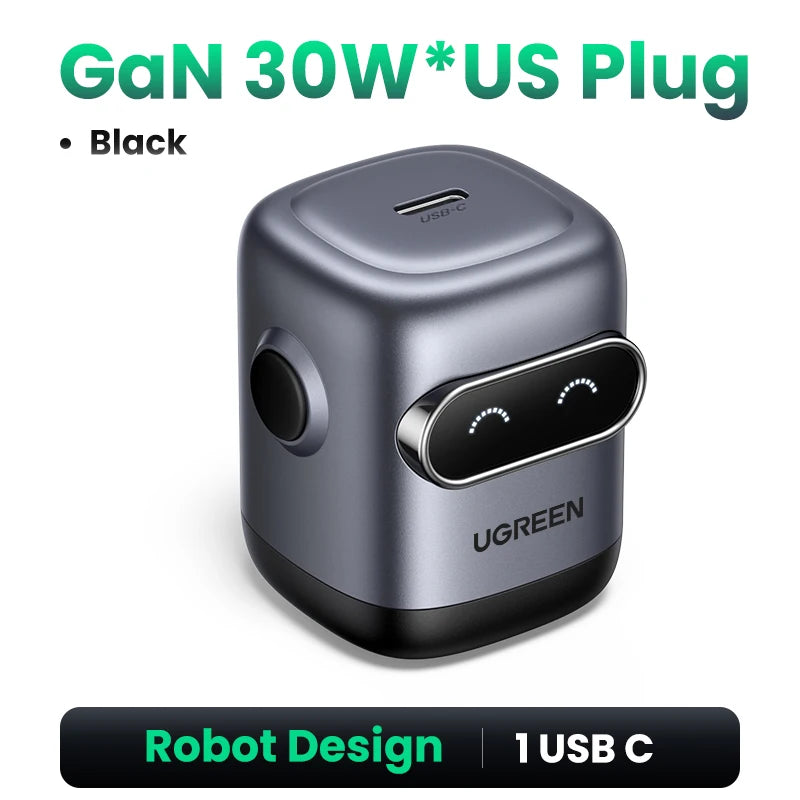 🤖 UGREEN 65W GaN Robot Charger