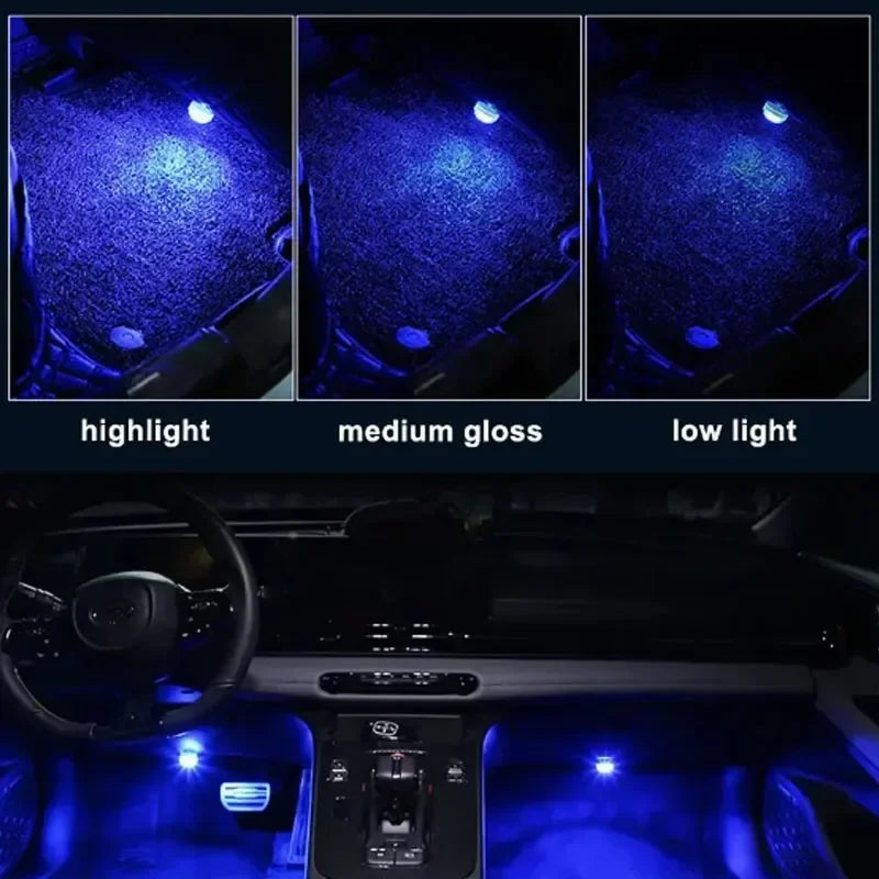 💡 LED Interior Ambient Light Kit with Remote
