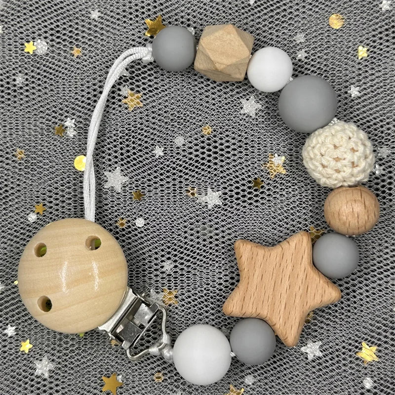 Personalized Name Pacifier Clip