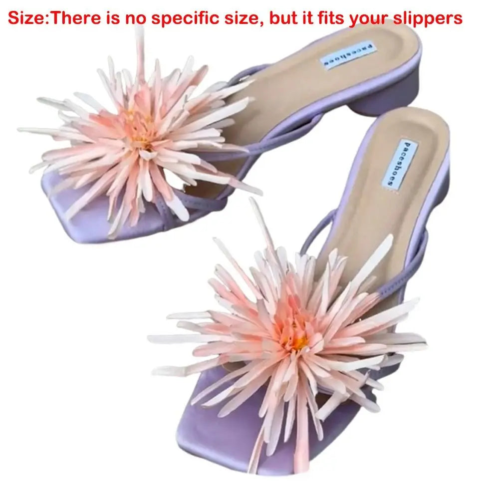 Butterfly Flower Shoe Buckle Clips