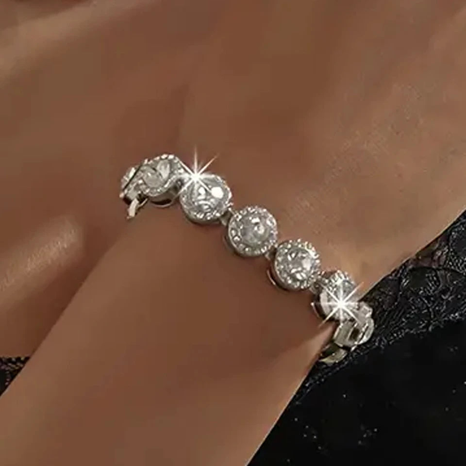 ⛓️ سوار بانك من الزركون AAA من زاكول