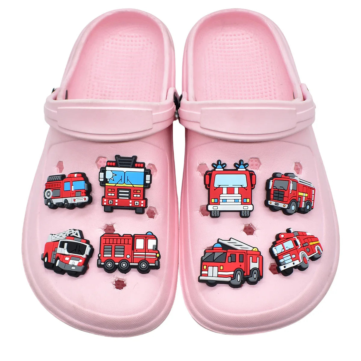 Fire Engine Shoe Charms