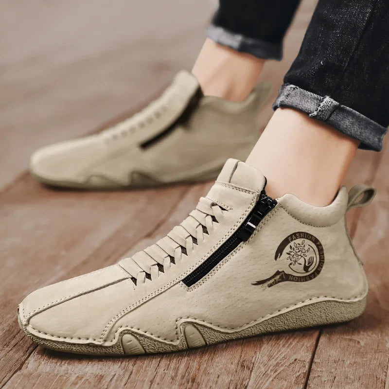 Men's Zip Casual Shoes