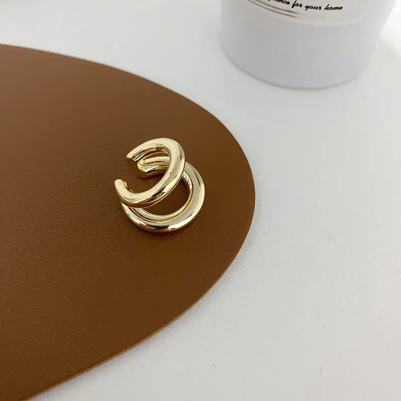 Faux Piercing Circle Ear Cuff