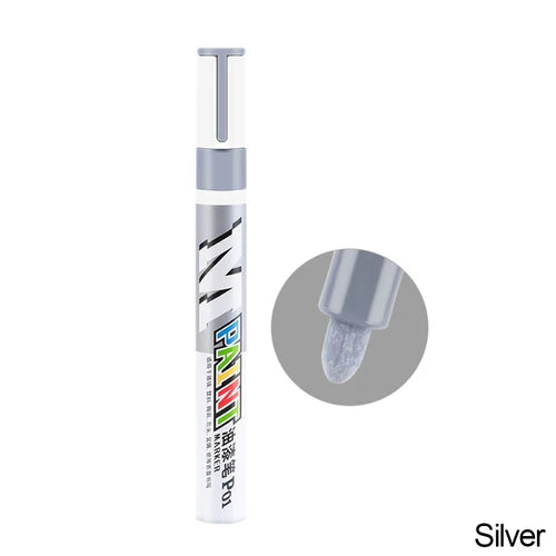 ✍️ White Tire Paint Marker Pen
