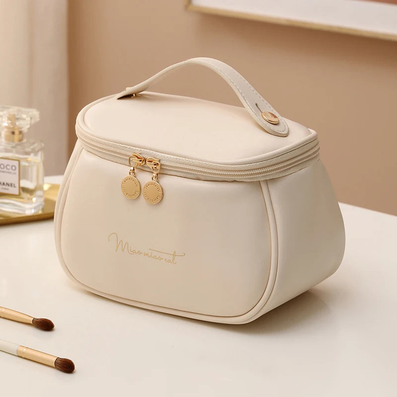 PU Leather Travel Cosmetic Bag