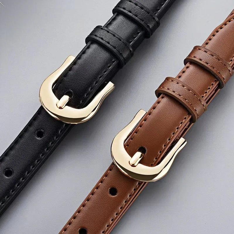 Women's Brown Western Belt