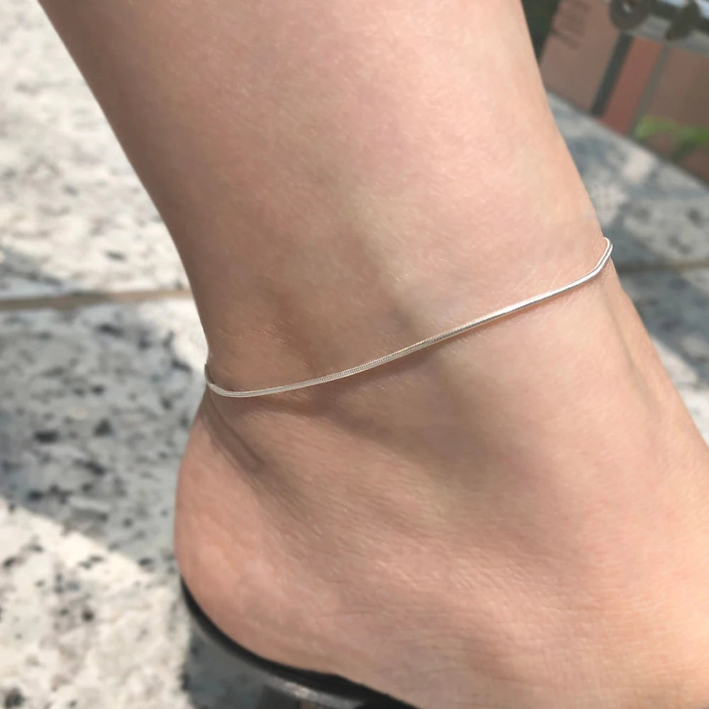 Adjustable Snake Chain Anklet