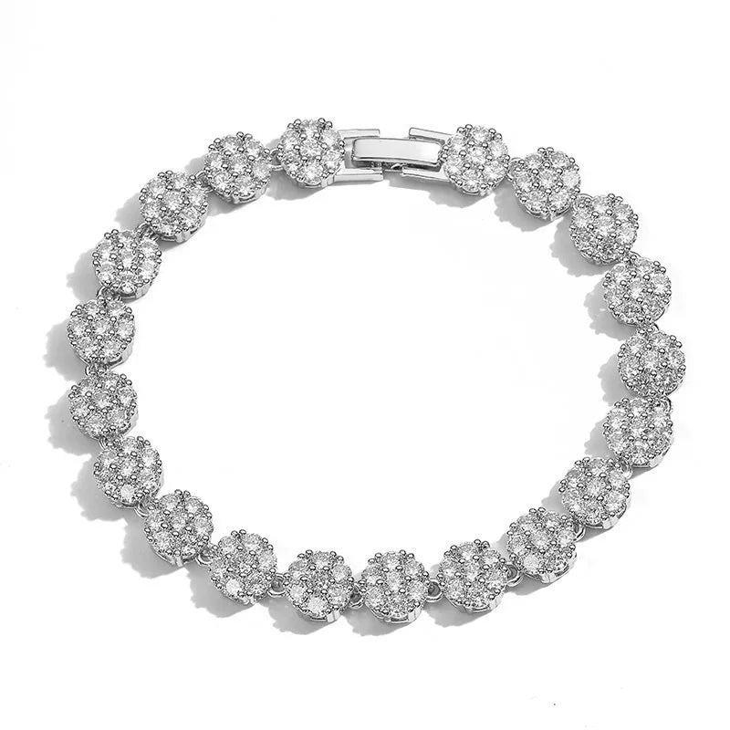 ⛓️ ZAKOL AAA Zircon Punk Bracelet