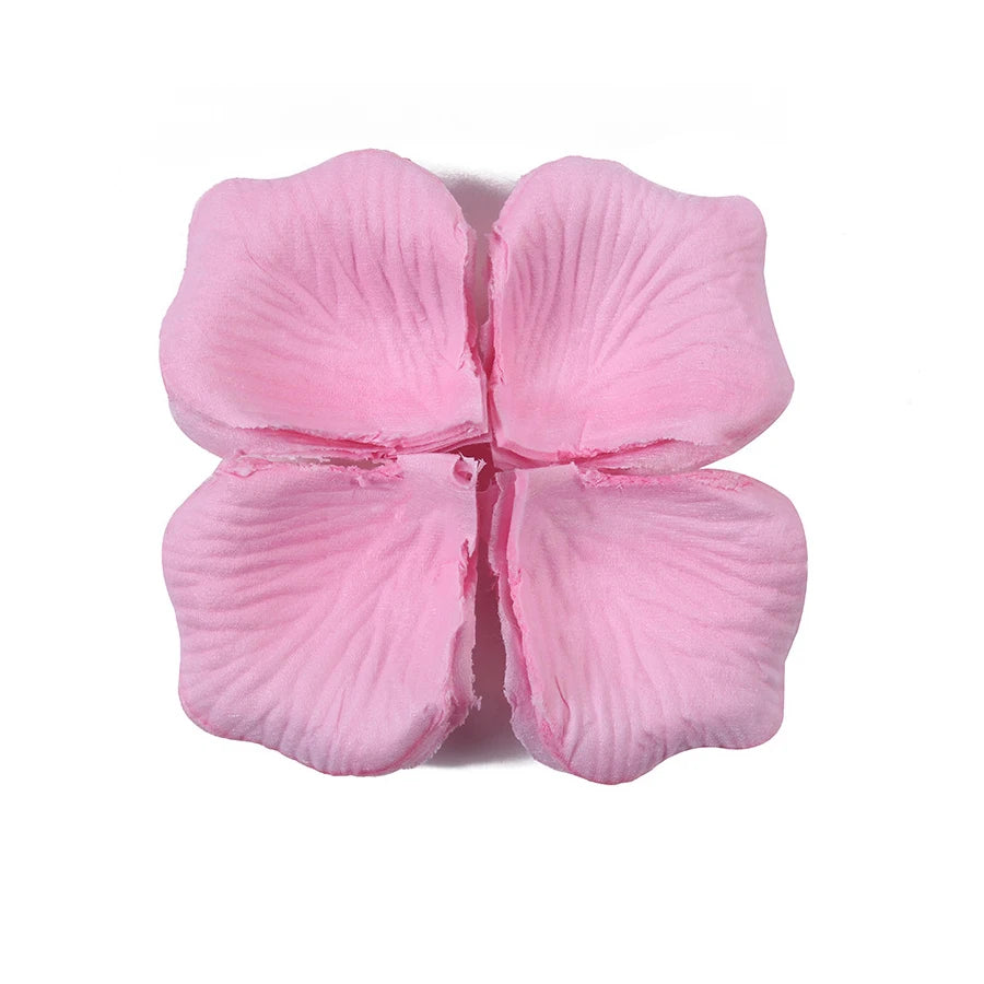 Silk Rose Petals – 100 Pcs