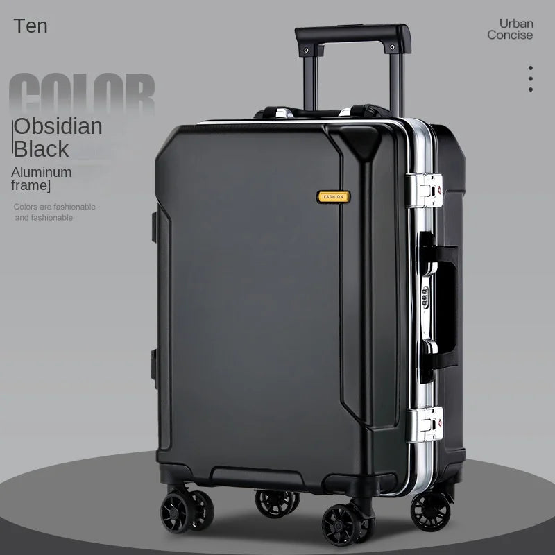 Aluminum Frame Spinner Suitcase