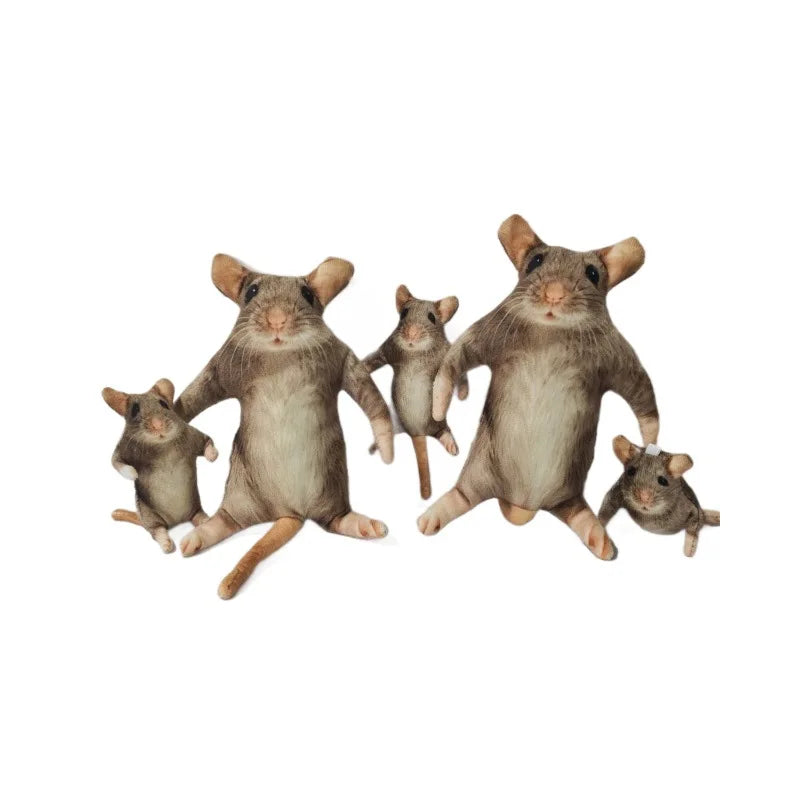Bendable Mouse Plush Doll
