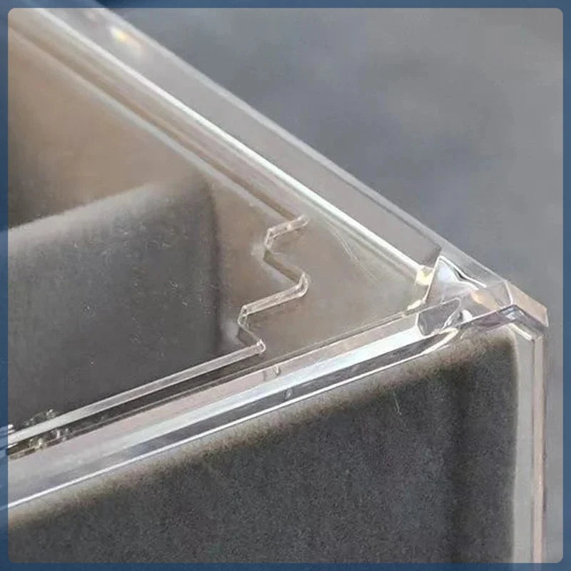 3-Drawer Velvet Jewelry Storage Box