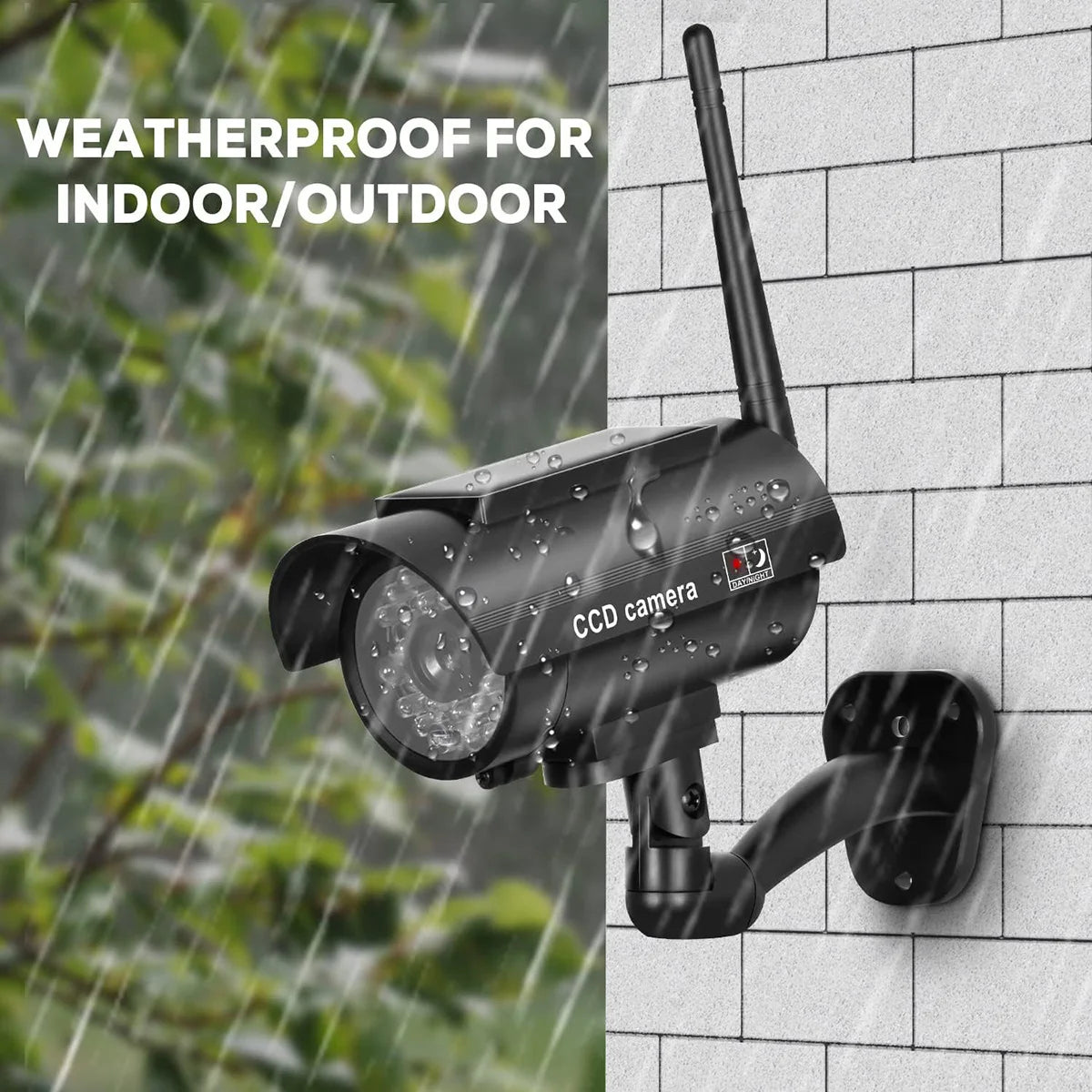 🎥 Solar Fake Security Camera