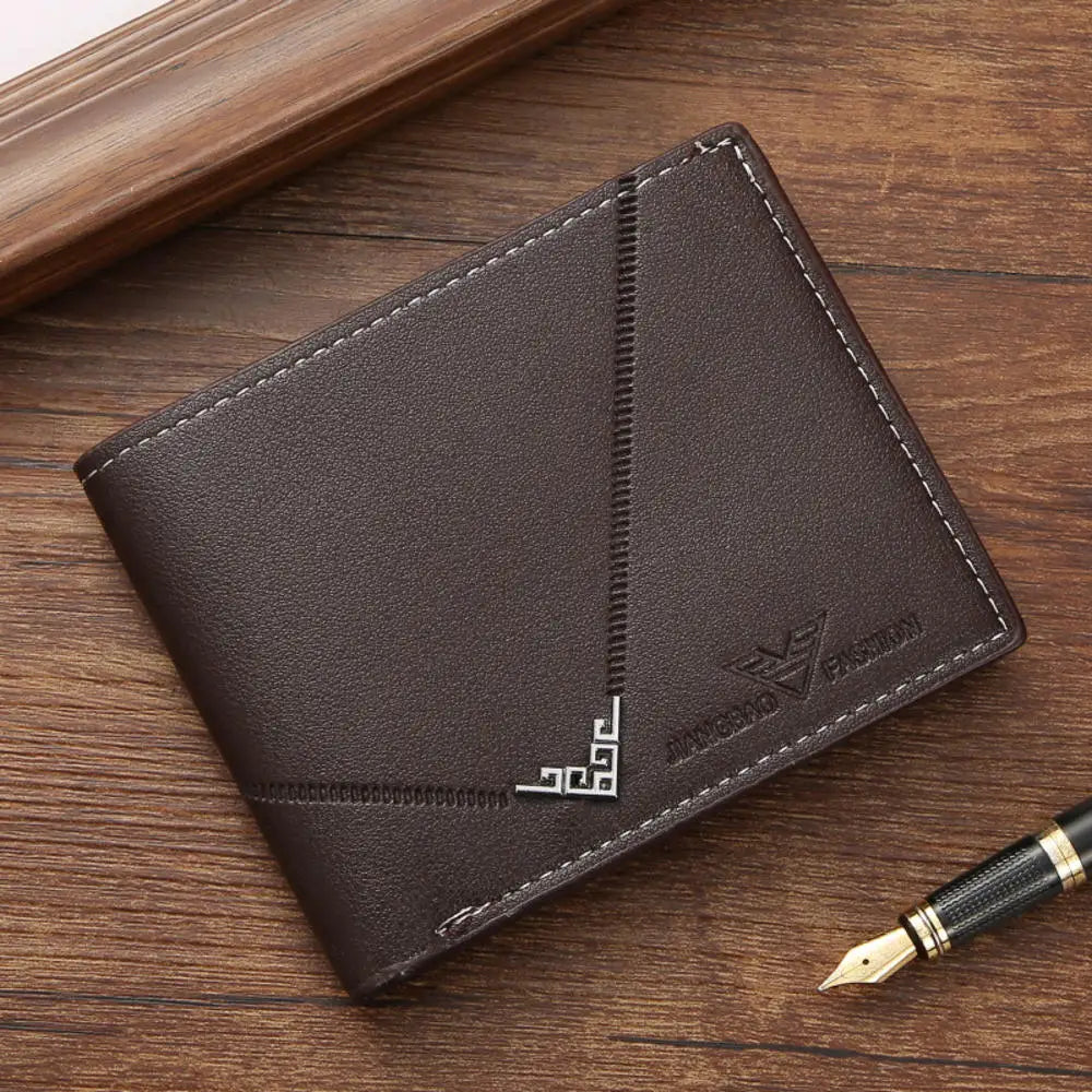 Men's Vintage Leather Zip Wallet
