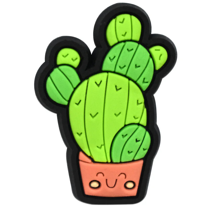 Cactus Shoe Charms