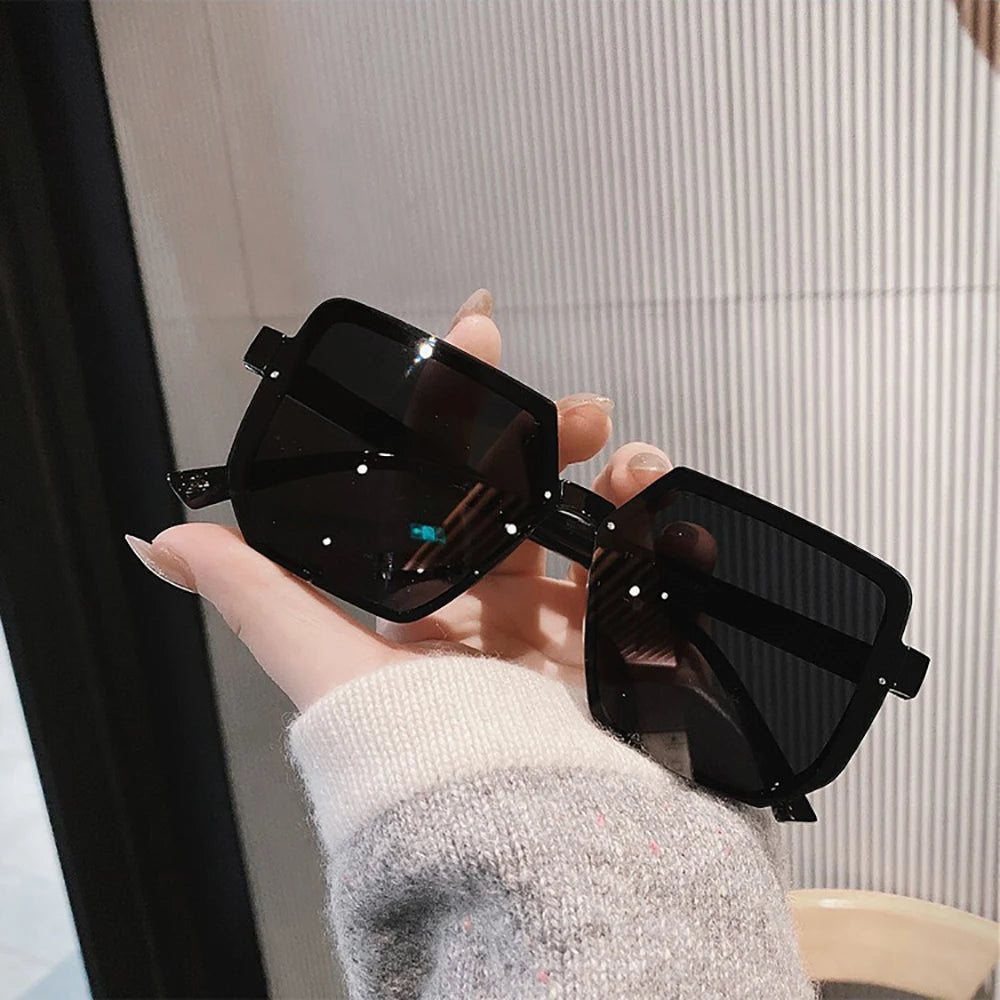 Large Square Frame Sunglasses