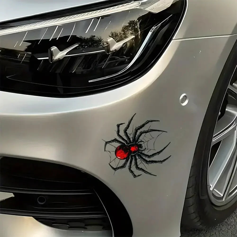 🕷️ 3D Spider Reflective Car Sticker