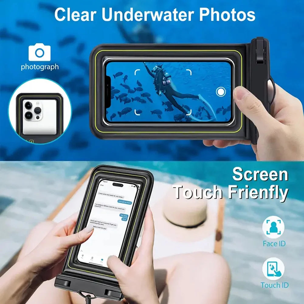 Waterproof Phone Bag with Lanyard