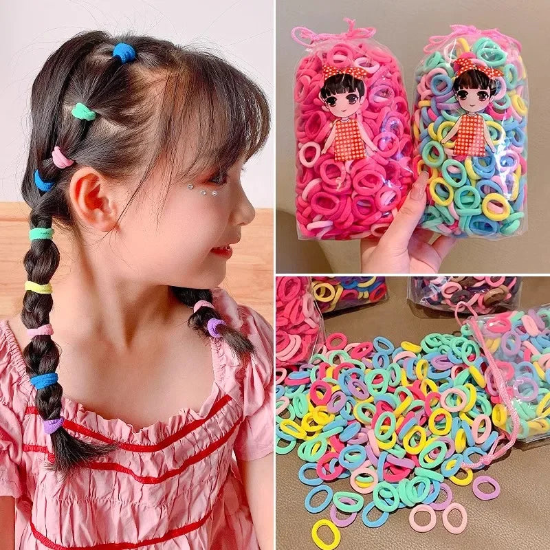 🌈 Colorful Elastic Hair Bands Set