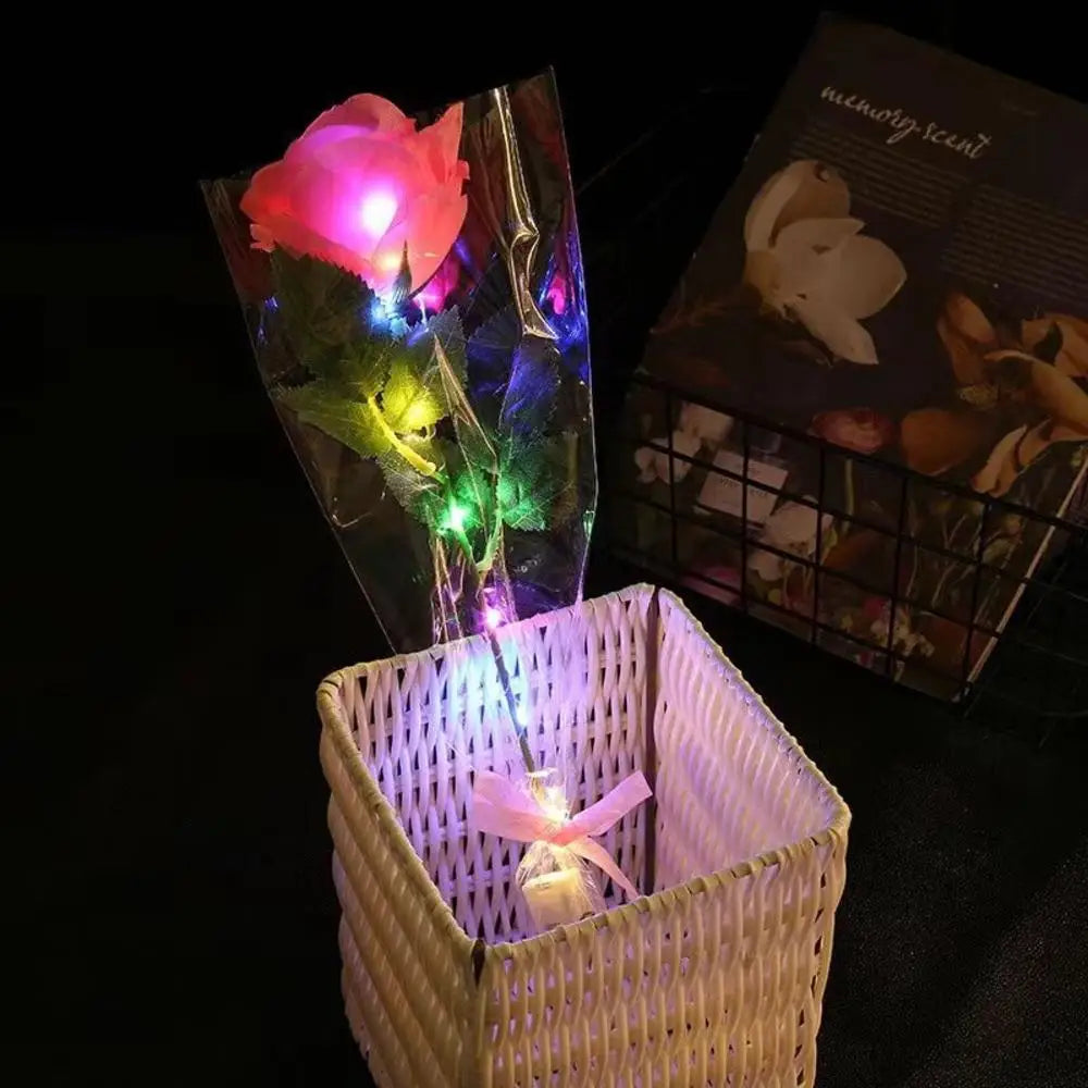 24K Gold Foil Rose Gift