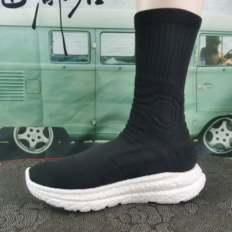 Stretch Sock Ankle Boots
