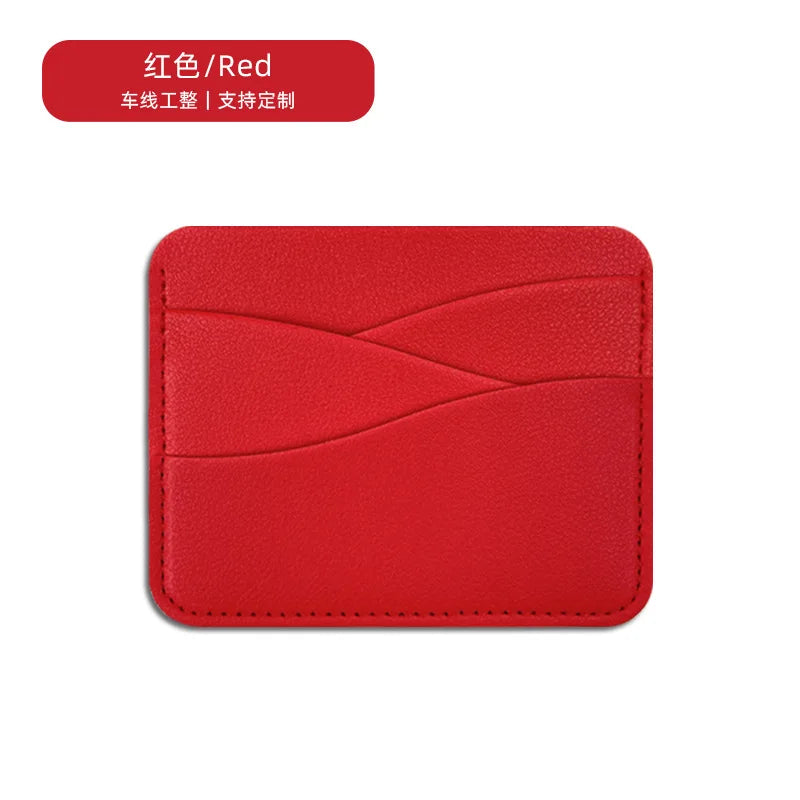 4-Slot Leather Card Holder