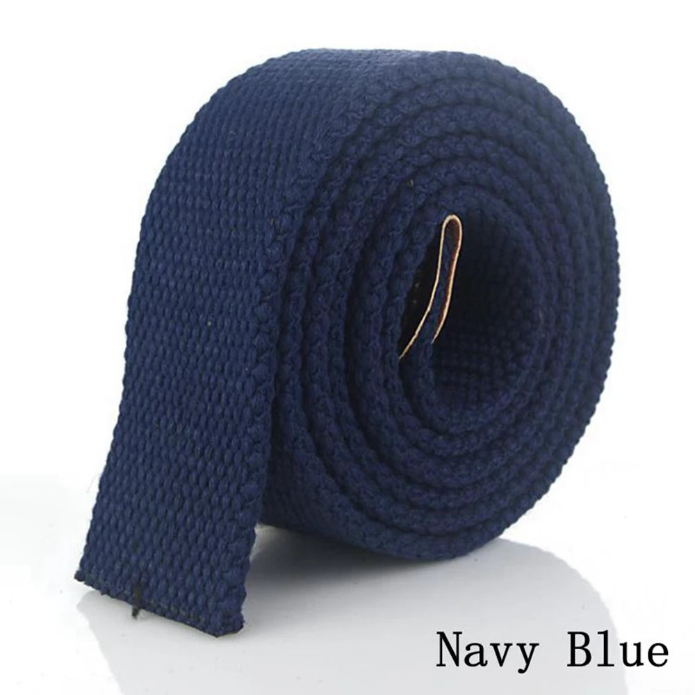 Canvas Tactical Belt Strap – No Buckle