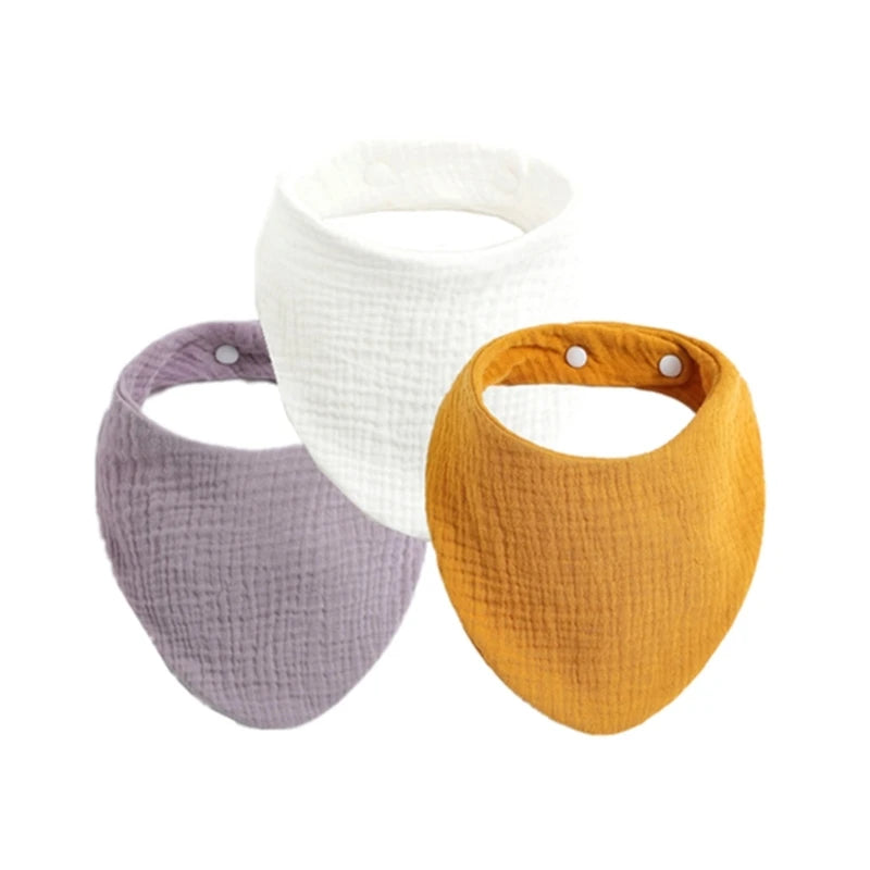Muslin Baby Bibs & Face Cloths Set